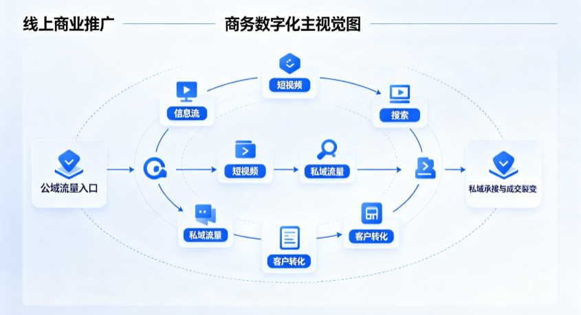 平安县线上商业推广怎么做？全域流量闭环搭建与低成本转化实战指南